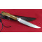 BOCOTE WOOD ексклюзивний ніж ручної роботи майстра студії RUSLAN KNIVES, купити замовити в Україні (Сталь N690™ 60 HRC). Photo 3